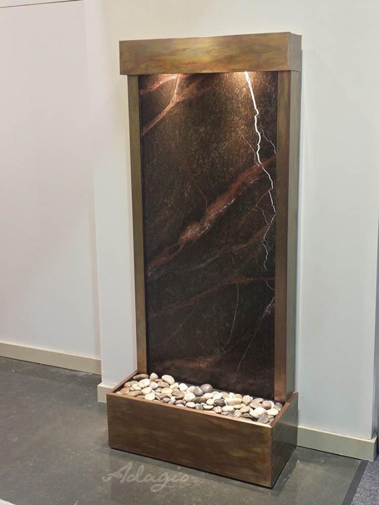 Harmony River Floor Fountain - Rear Mounted