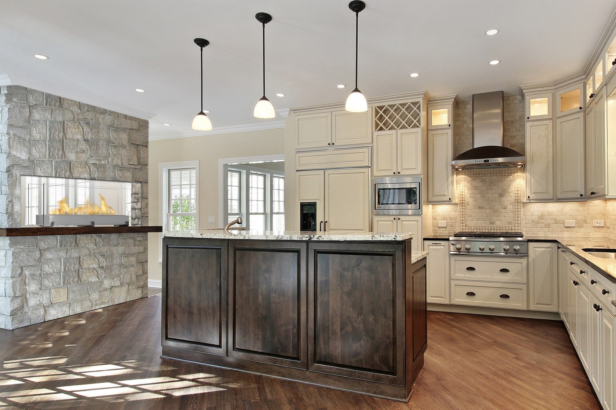 Eco-Feu Vision III Biofuel Fireplace