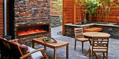 Tips to Design a Modern Outdoor Fireplace