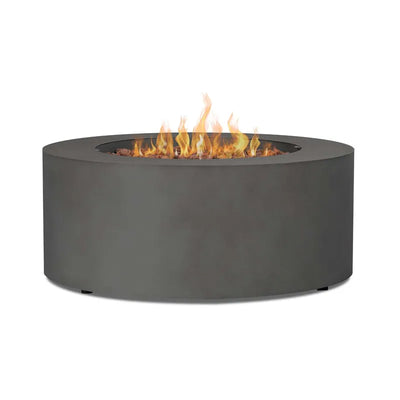 Aegean Round Propane or Natural Gas Fire Pit Table