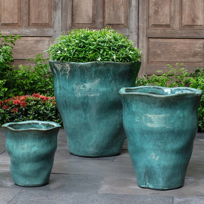 Foxglove Planter Nested Set of 3 | Glazed Collection