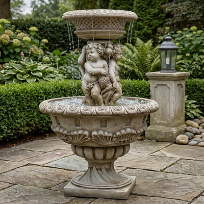Donatello Lavabo Wall Outdoor Water Fountain – Soothing Company