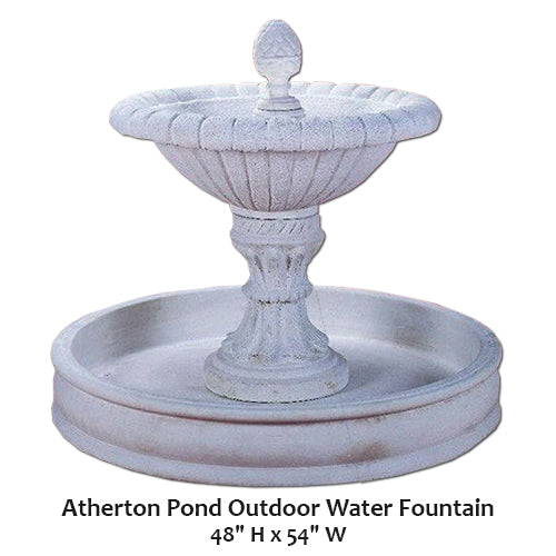 Atherton Pond Outdoor Water Fountain