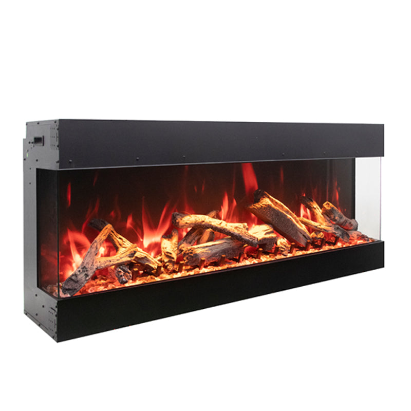 Amantii Tru View Bespoke - 65" Indoor / Outdoor 3 Sided Electric Fireplace