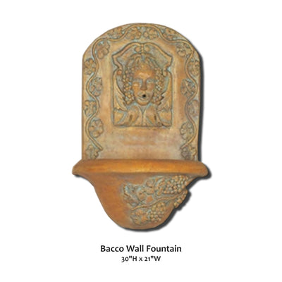 Bacco Wall Fountain