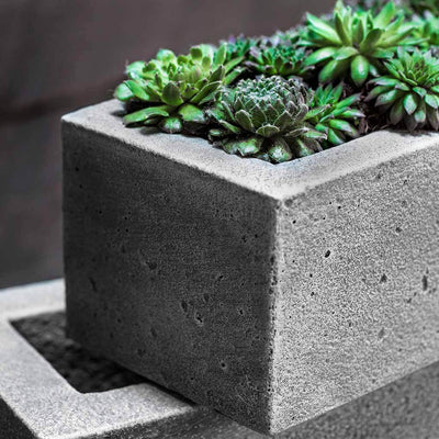 Basic Element Cast Stone Concrete Planter