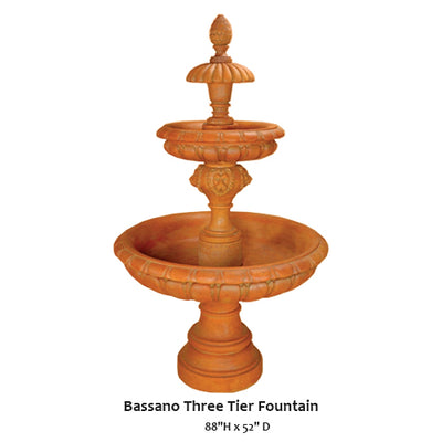 Bassano Three Tier Fountain
