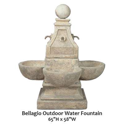 Bellagio Outdoor Water Fountain
