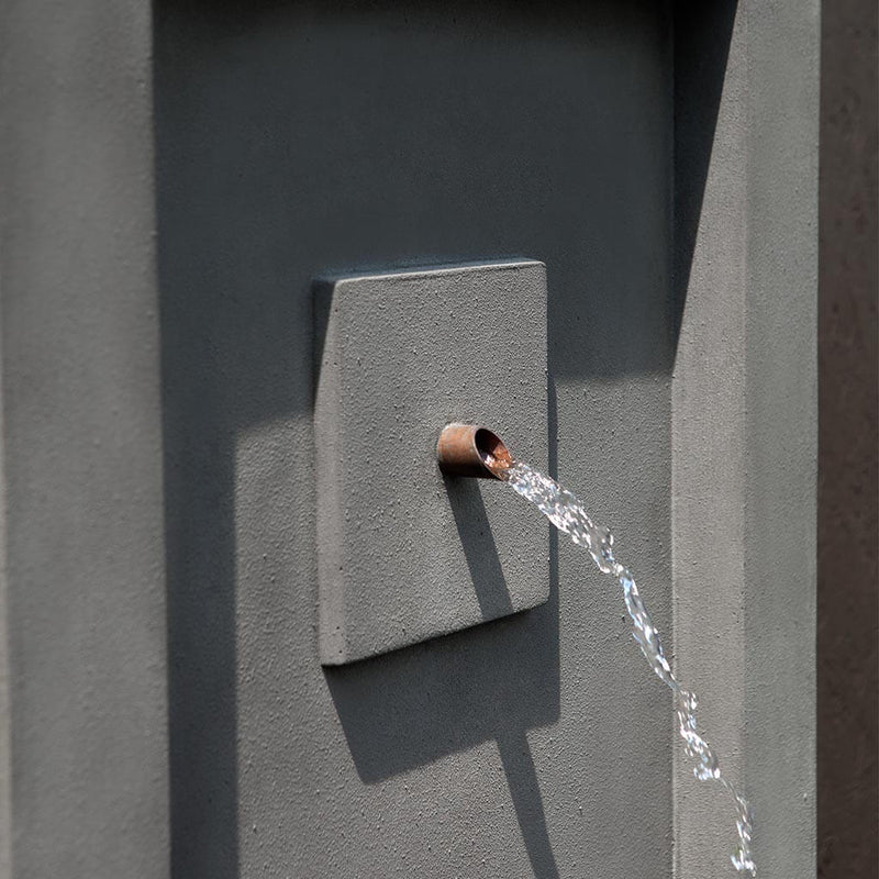 Brentwood Modern Outdoor Wall Fountain