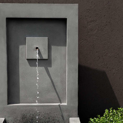 Brentwood Modern Outdoor Wall Fountain