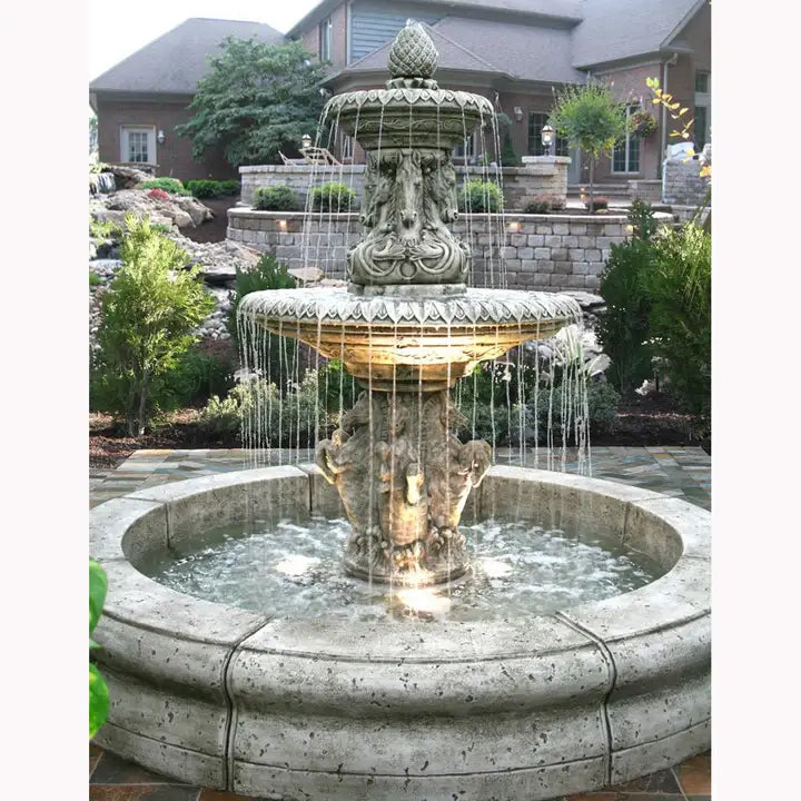 Pioggia Outdoor Water Fountain with 46
