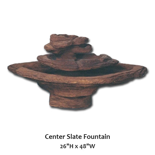 Center Slate Fountain