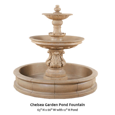 Chelsea Garden Pond Fountain