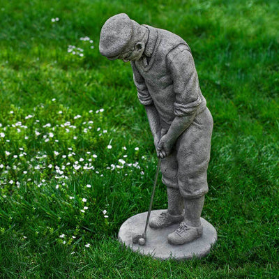 Classic Golfer Garden Statue