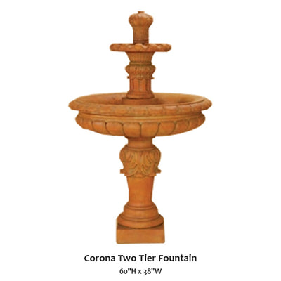 Corona Two Tier Fountain
