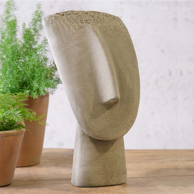 Cyclatic Head | Cast Stone Garden Sculpture