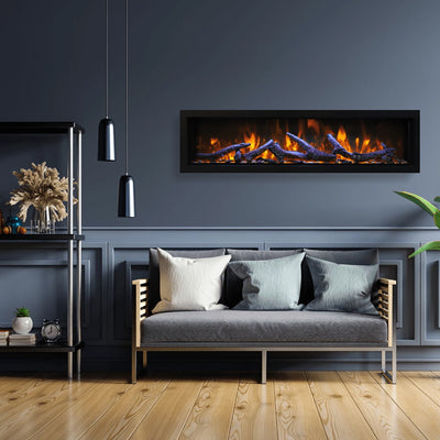 Amantii Panorama 60" BI Deep XT Smart Indoor| Outdoor Electric Fireplace
