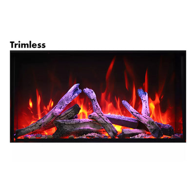 Amantii Panorama 88" BI Deep XT Smart Indoor| Outdoor Electric Fireplace