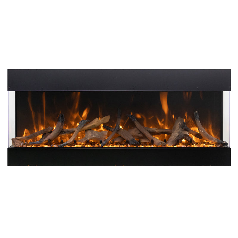 Amantii Tru View Bespoke - 65" Indoor / Outdoor 3 Sided Electric Fireplace