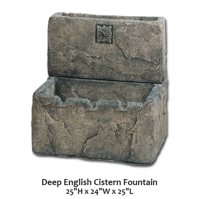 Deep English Cistern Fountain