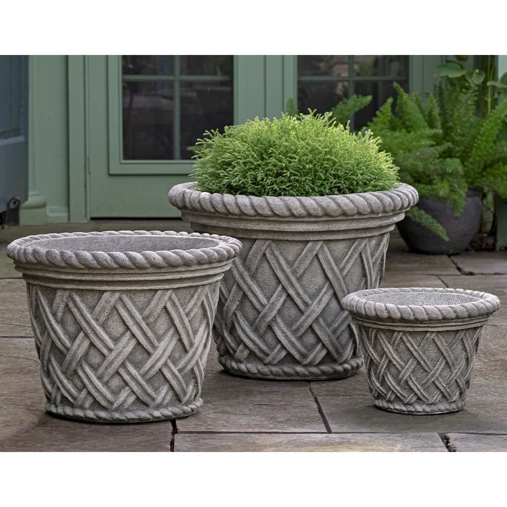 English Weave Large Garden Planter – Soothing Company