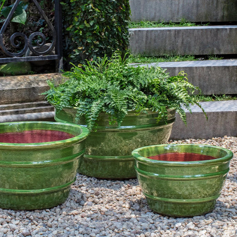 Mera Planter Nested Set of 3 | Glazed Collection