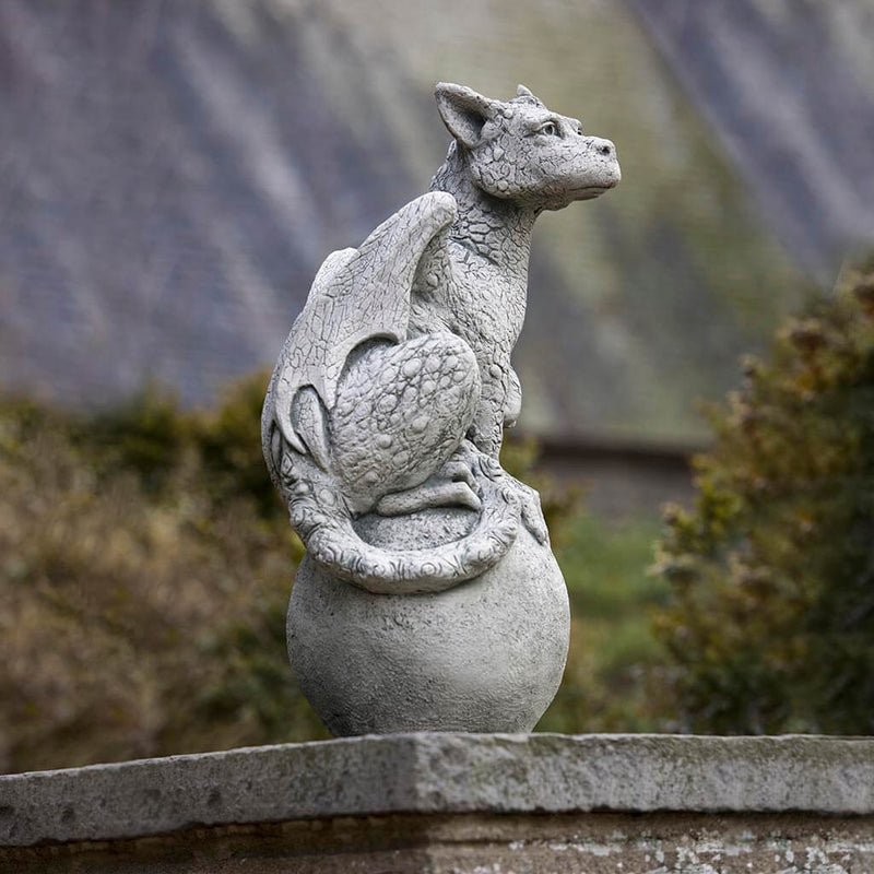 Eryl Cast Stone Garden Statue | Gargoyle Statue