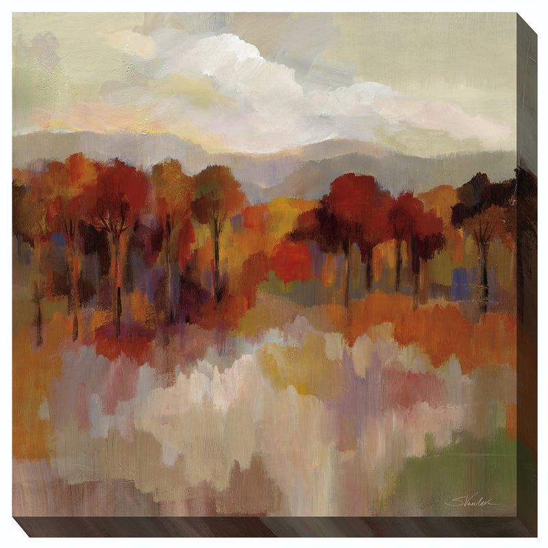 Forest in Fall Canvas Wall Art