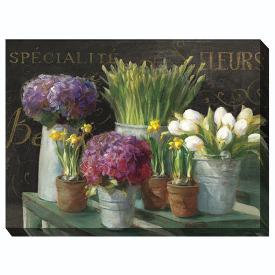 French Market Canvas Wall Art