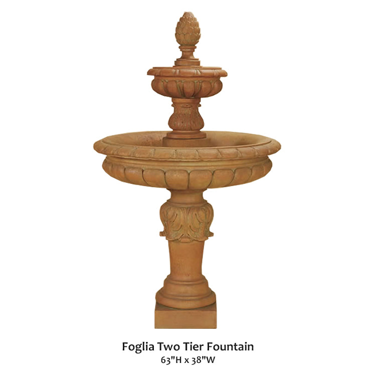 Foglia Two Tier Fountain