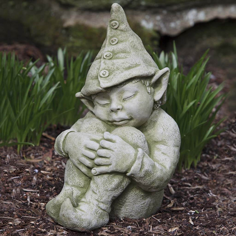 Galen Cast Stone Garden Statue | Garden Gnome Statue