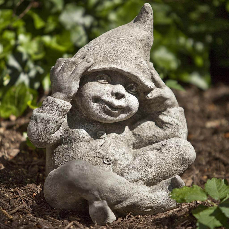 George Cast Stone Garden Statue | Gnome Statue