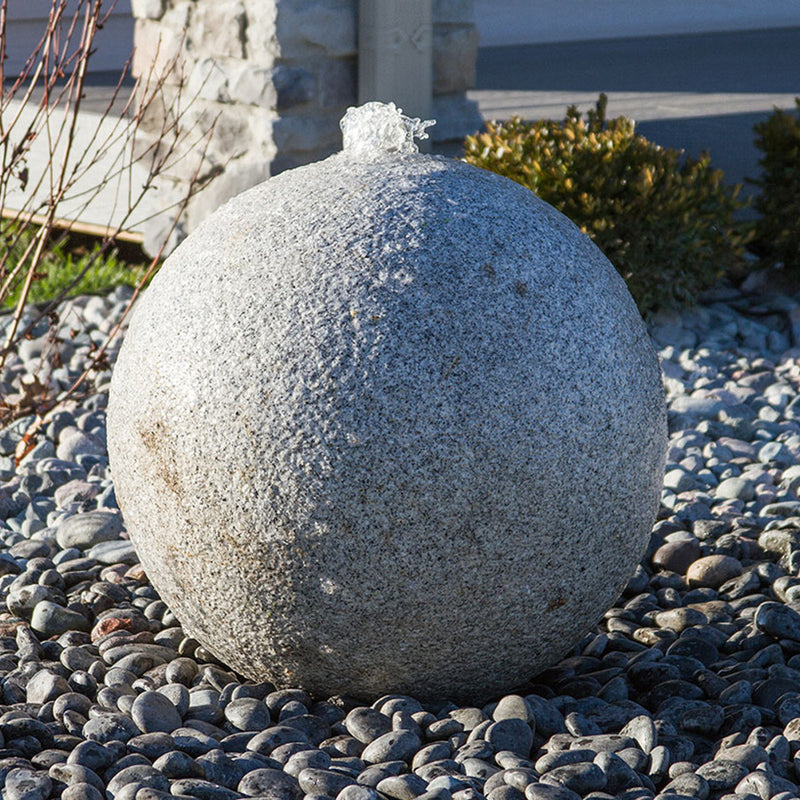 Granite Sphere Stone Fountain