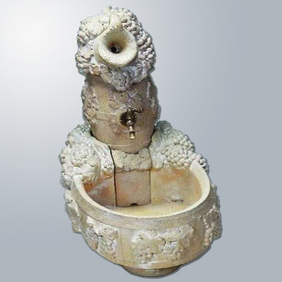 Grape Harvest Outdoor Water Fountain for Spout