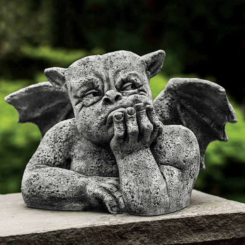 Grumblethrope Cast Stone Garden Statue | Gargoyle Statue