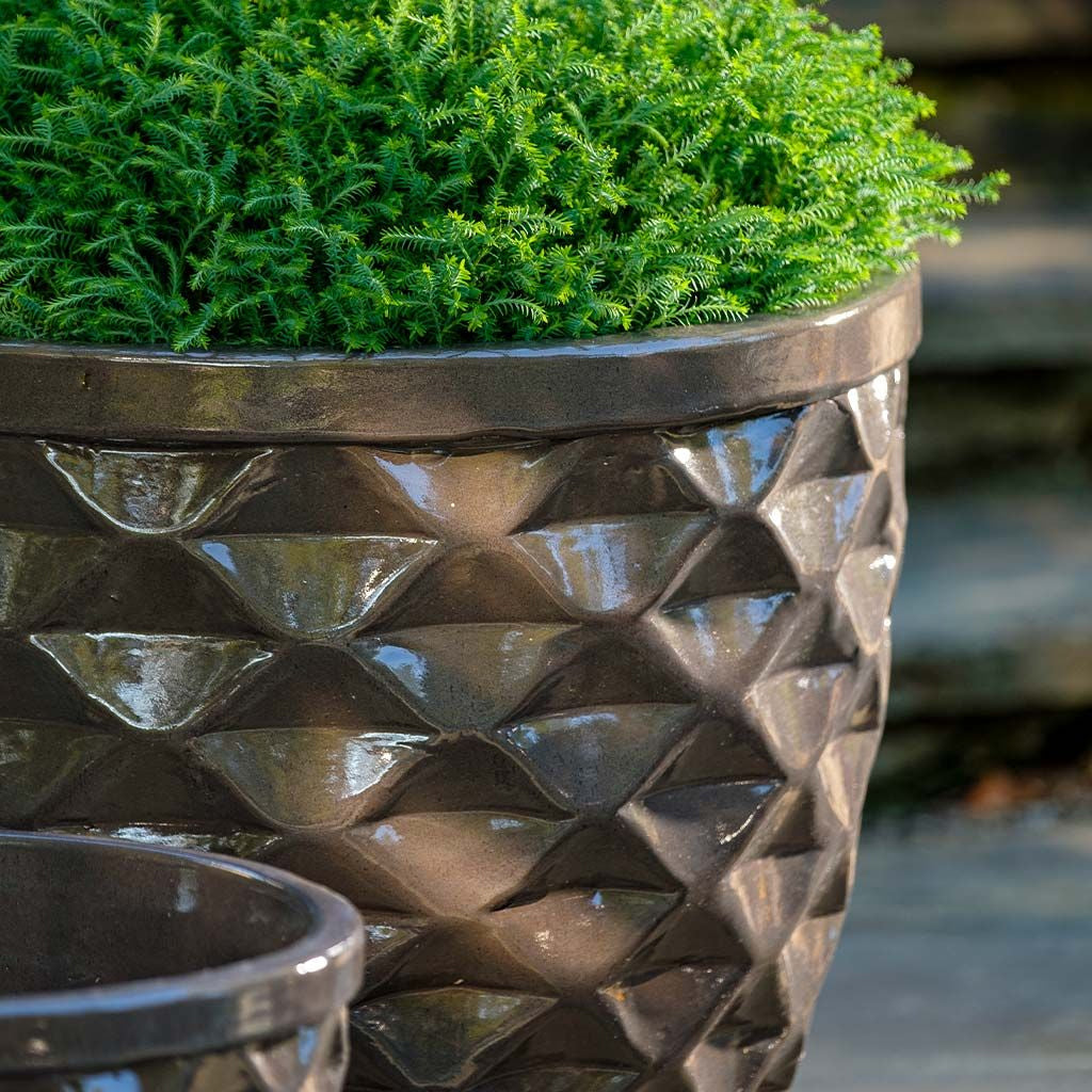 large honey pot planter Honeycomb Planter Nested Set of 4