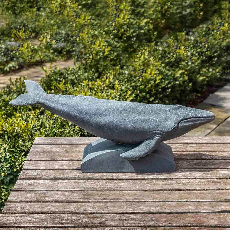 Humpback Whale Garden Statue