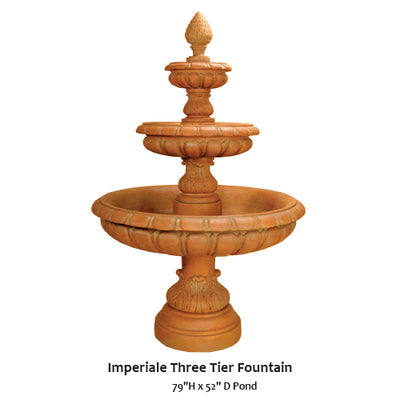 Imperiale Three Tier Fountain