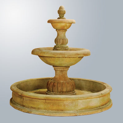 Isola Two Tier Pond Fountain