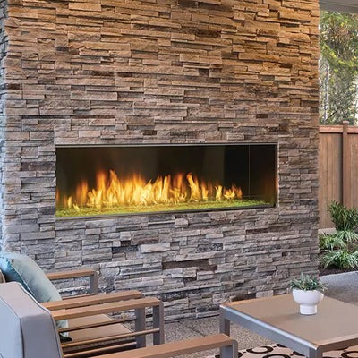 Lanai 48" Single-sided Outdoor Linear Fireplace with IntelliFire Ignition