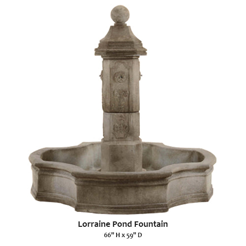 Lorraine Pond Fountain