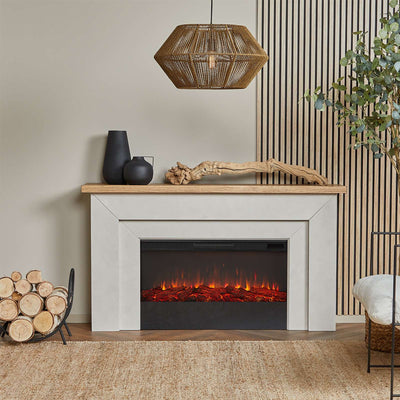 Malie Electric Fireplace Mantel