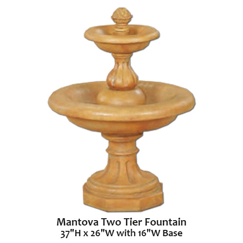 Mantova Two Tier Fountain