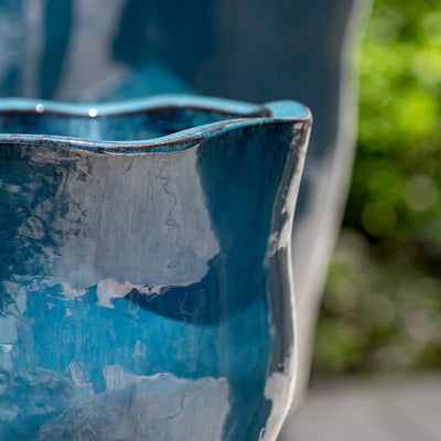 Foxglove Tall Planter Nested Set of 3 | Glazed Collection