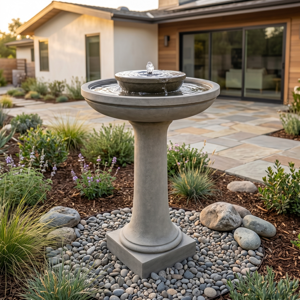 Meridian Garden Outdoor Water Fountain – Soothing Company