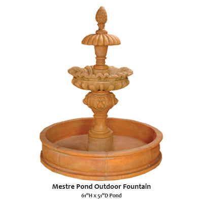 Mestre Pond Outdoor Fountain
