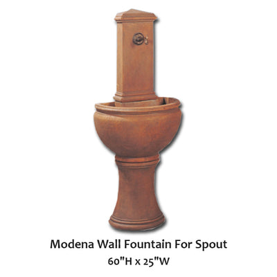 Modena Wall Fountain For Spout