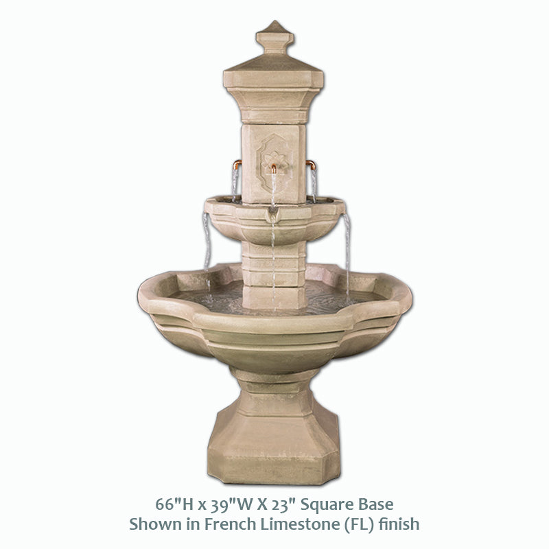 Monterosso Courtyard Fountain