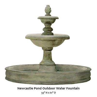 Newcastle Pond Outdoor Water Fountain