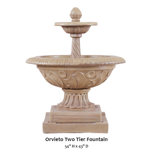 Orvieto Two Tier Fountain